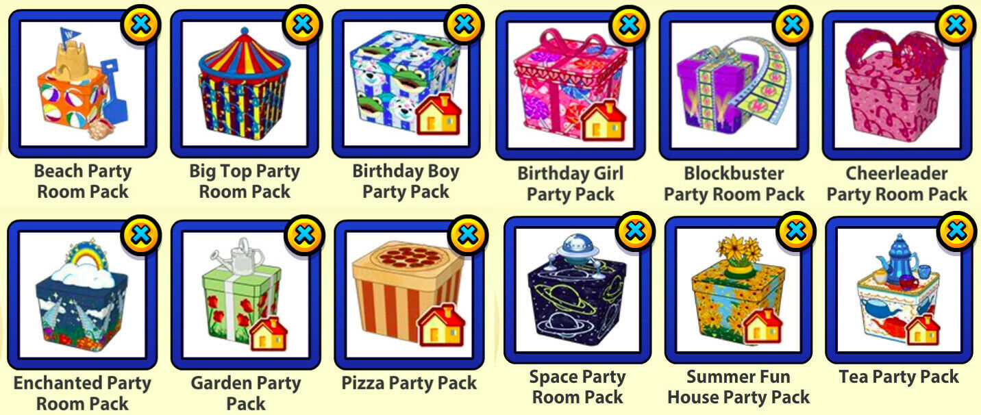 !!Choose 3! 2020 Webkinz RETIRED Party Packs item availability in 2nd photo 